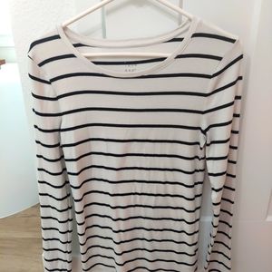 Striped long sleeve shirt
